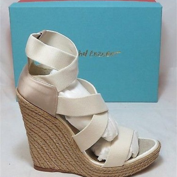 JEAN-MICHEL CAZABAT Women's Fela Wedge Espadrille - Bone - made in Spain - Picture 4 of 5